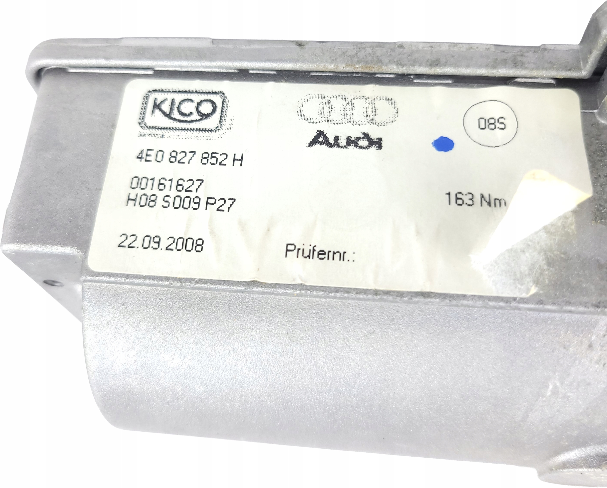 AUDI A8 D3 LIFT damper bonnet boot electrical 4E0827852H