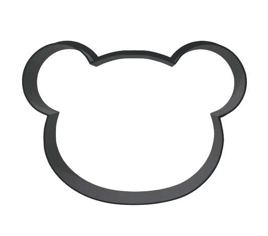 Foremka wykrawacz MIŚ głowa misia 5,5cm