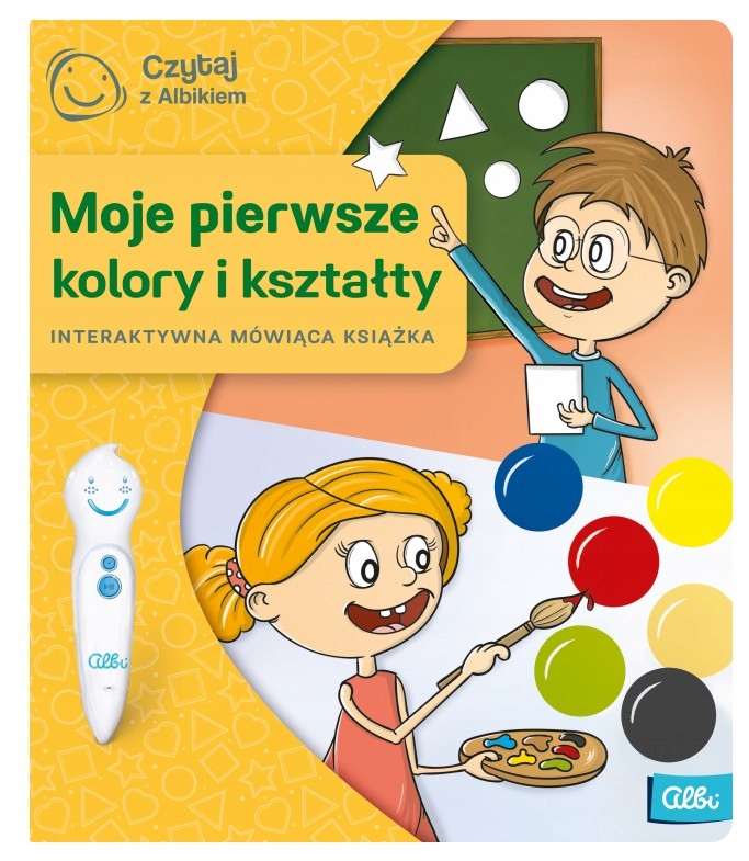 MOJE PIERWSZE KOLORY I KSZTAŁTY CZYTAJ Z ALBIKIEM ISBN 9788088403616