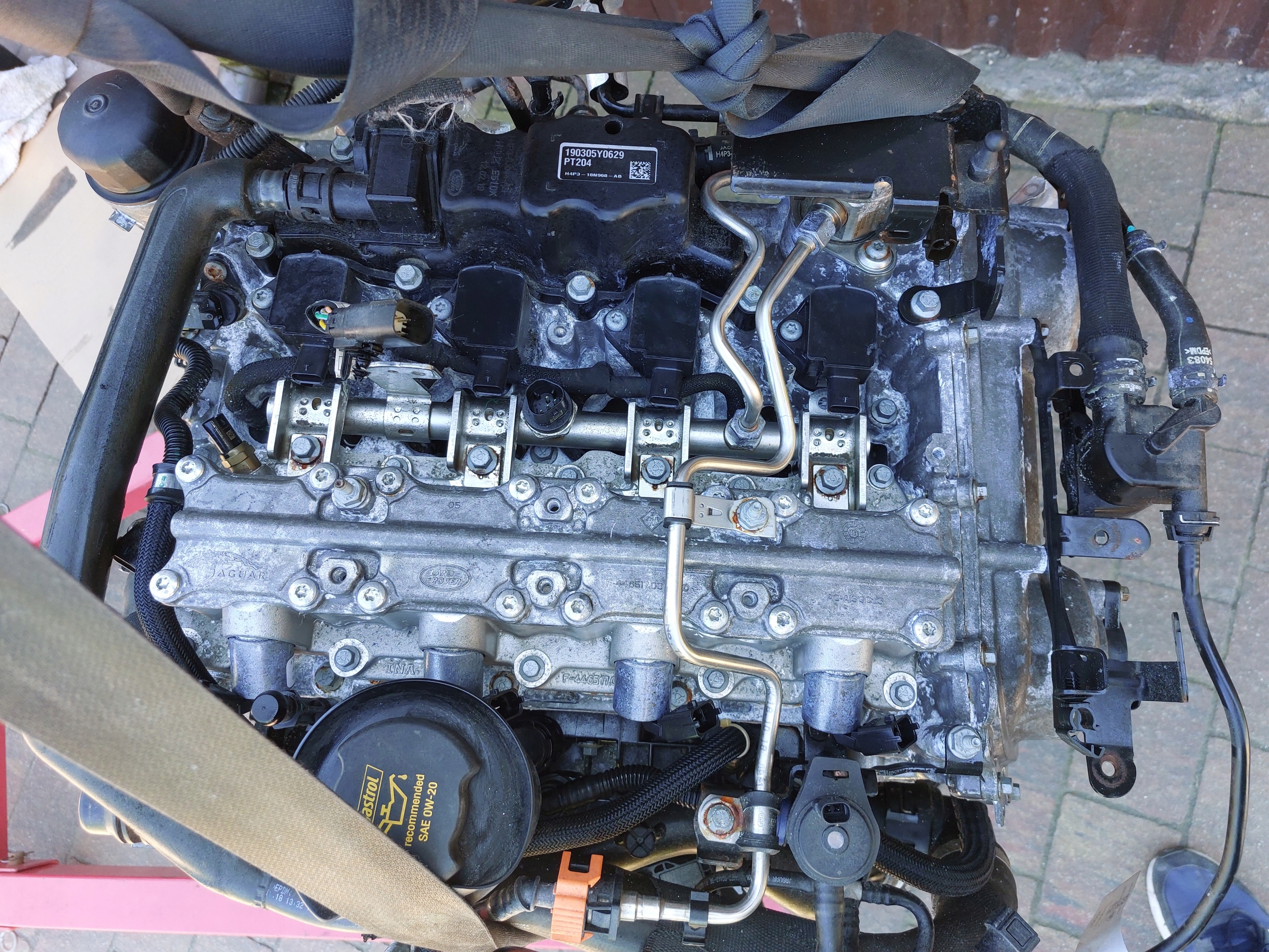 engine RAGE ROVER VELAR L560 2.0 B PT204 19r 59tys