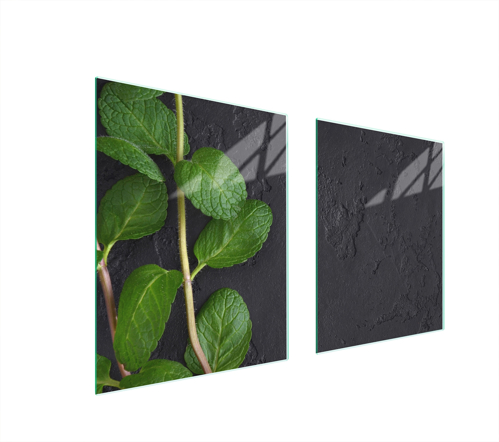 Ochranná Skleněná Deska Na Sporák 85x52 Máta Tvrzené Sklo