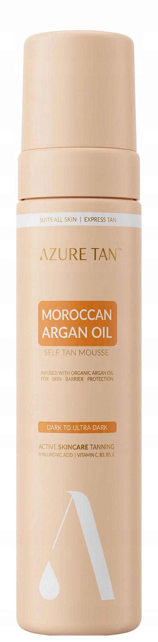 Azure Tan Pianka samoopalająca do ciała Dark to Ultra Dark 200 ml