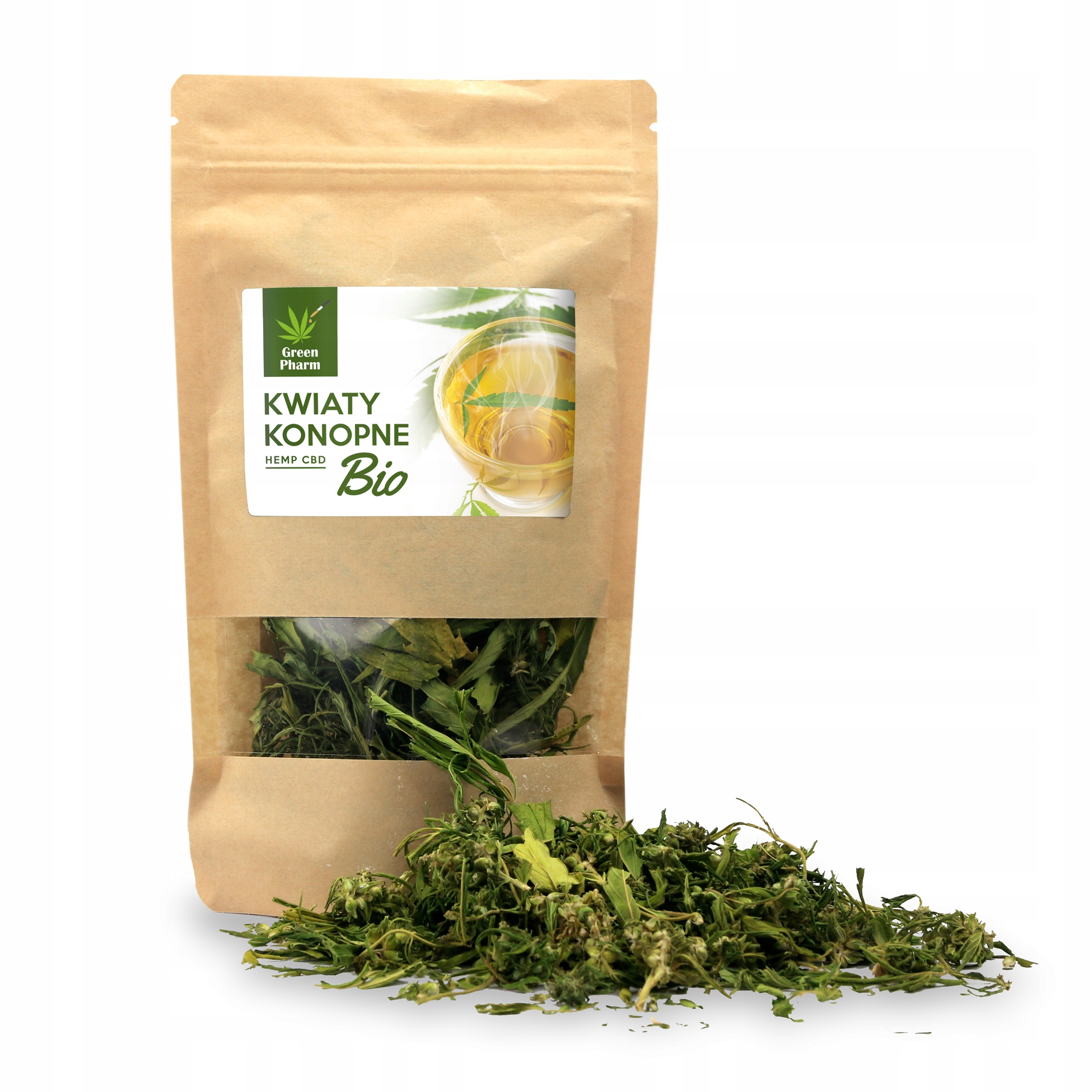 

Herbata konopna Kwiaty konopi Cbd 20g Bio
