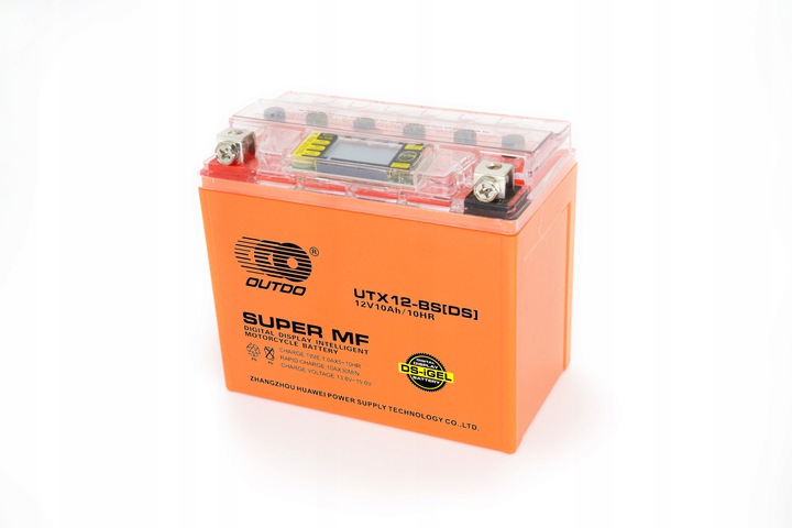 UTX12-BS - Аккумулятор Outdo YTX12-BS 10Ah 180A DS-iGel LCD