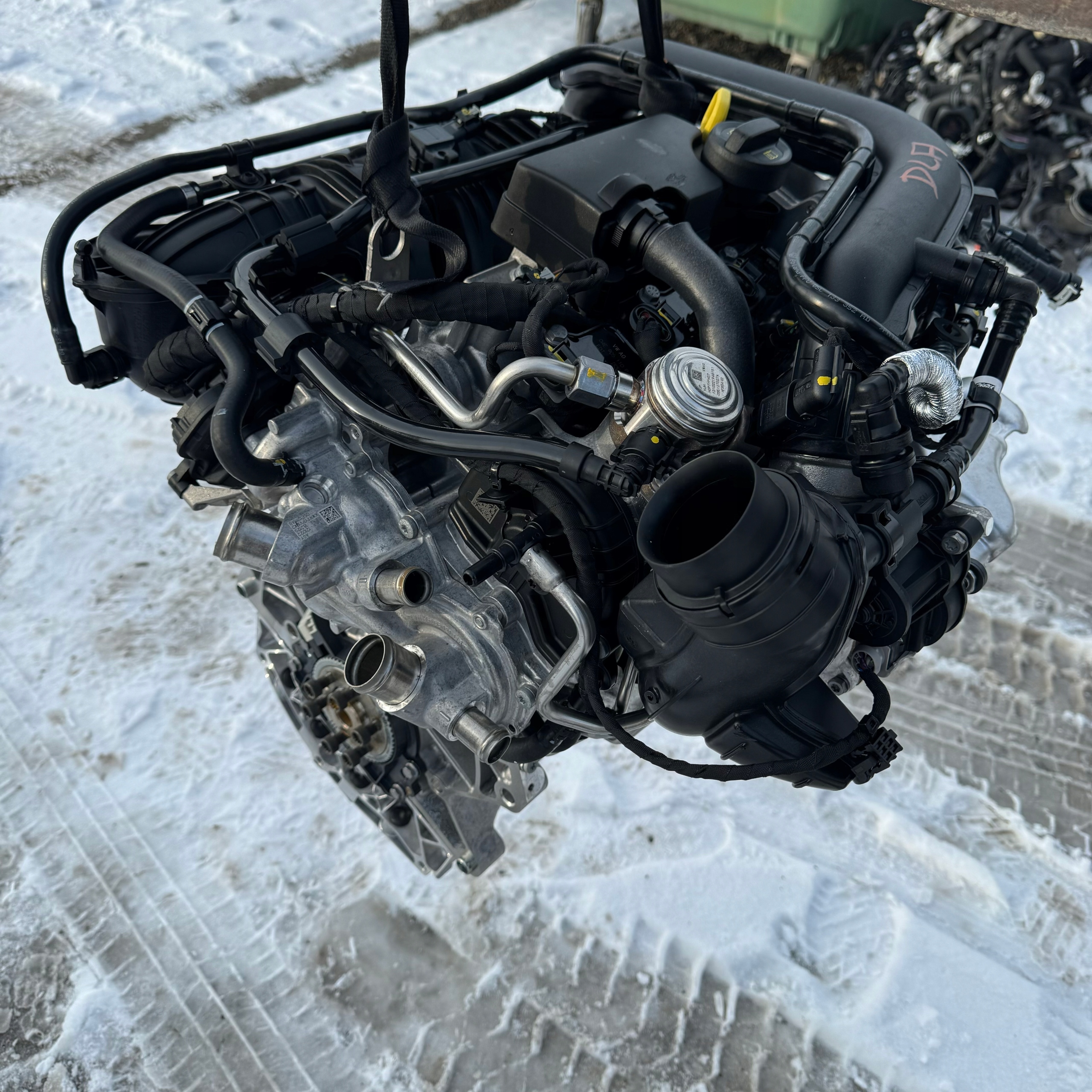 engine MOTOR complete VW VOLKSWAGEN DLA 1.0 TSI