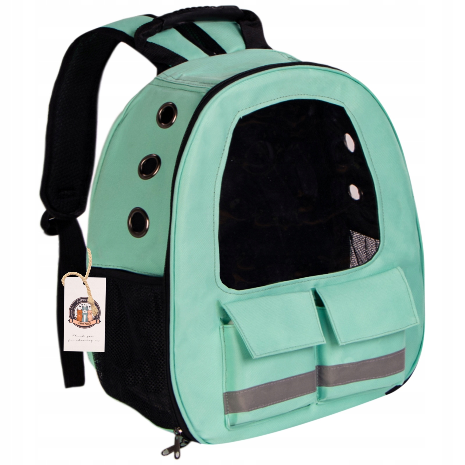 Levně Přepravka Pro Kočky Batoh Reflexní Pevná