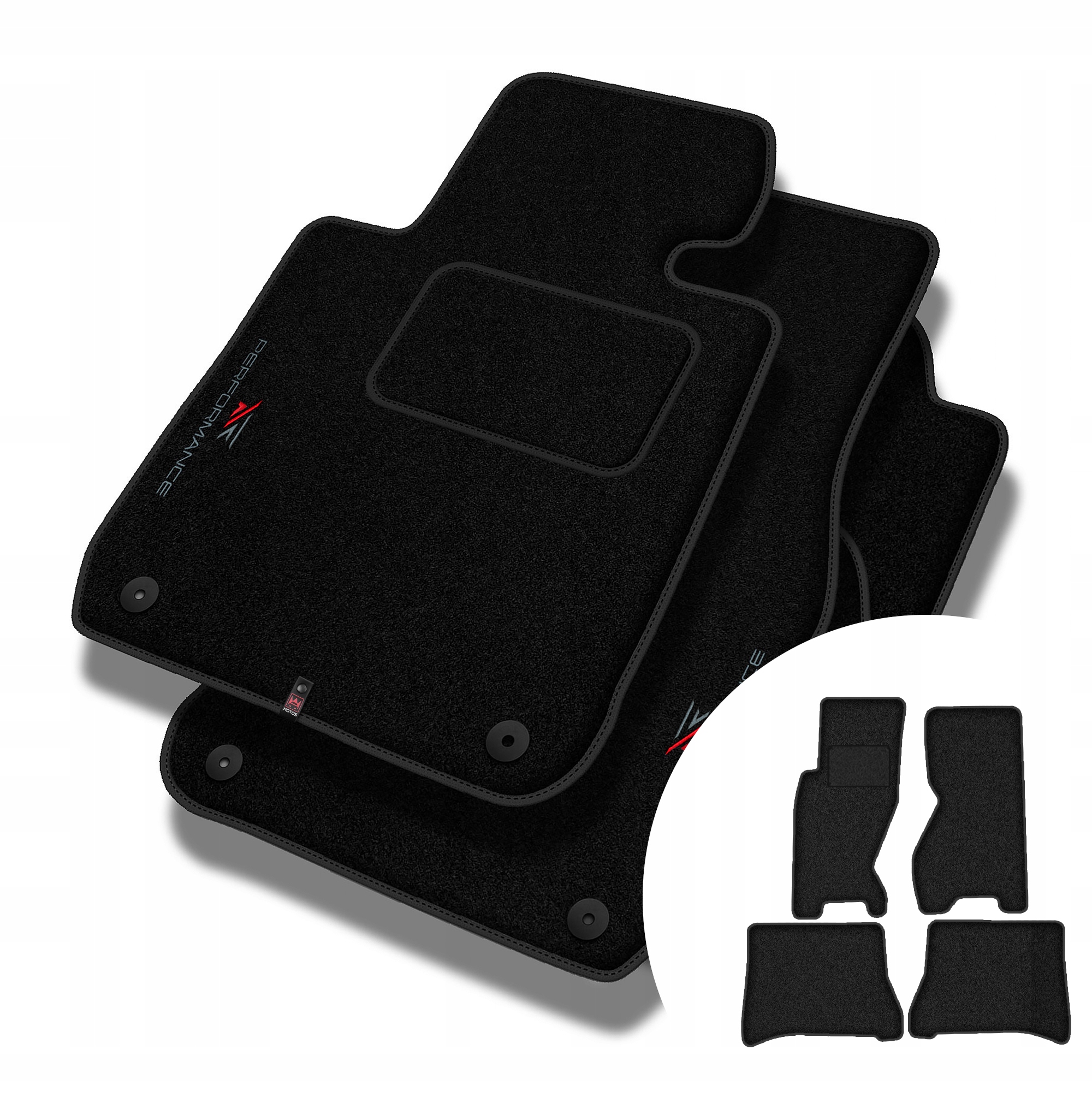 Velurové koberce Performance pro Jeep Grand Cherokee II (wj) 1998-2005