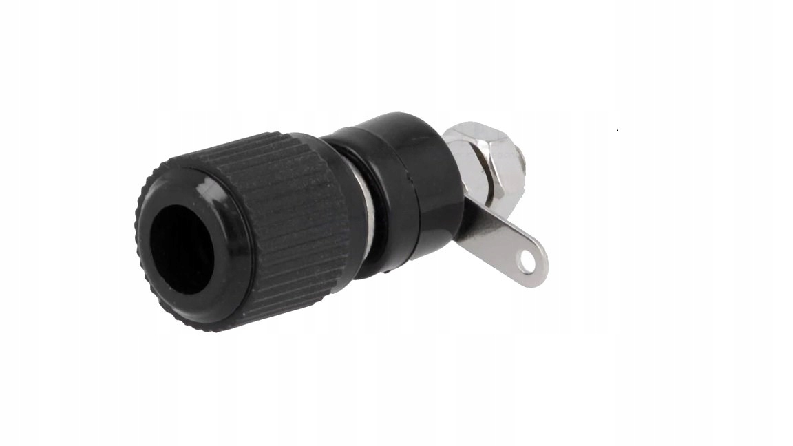 

D-3231 Gniazdo Bananowe 4MM Czarne