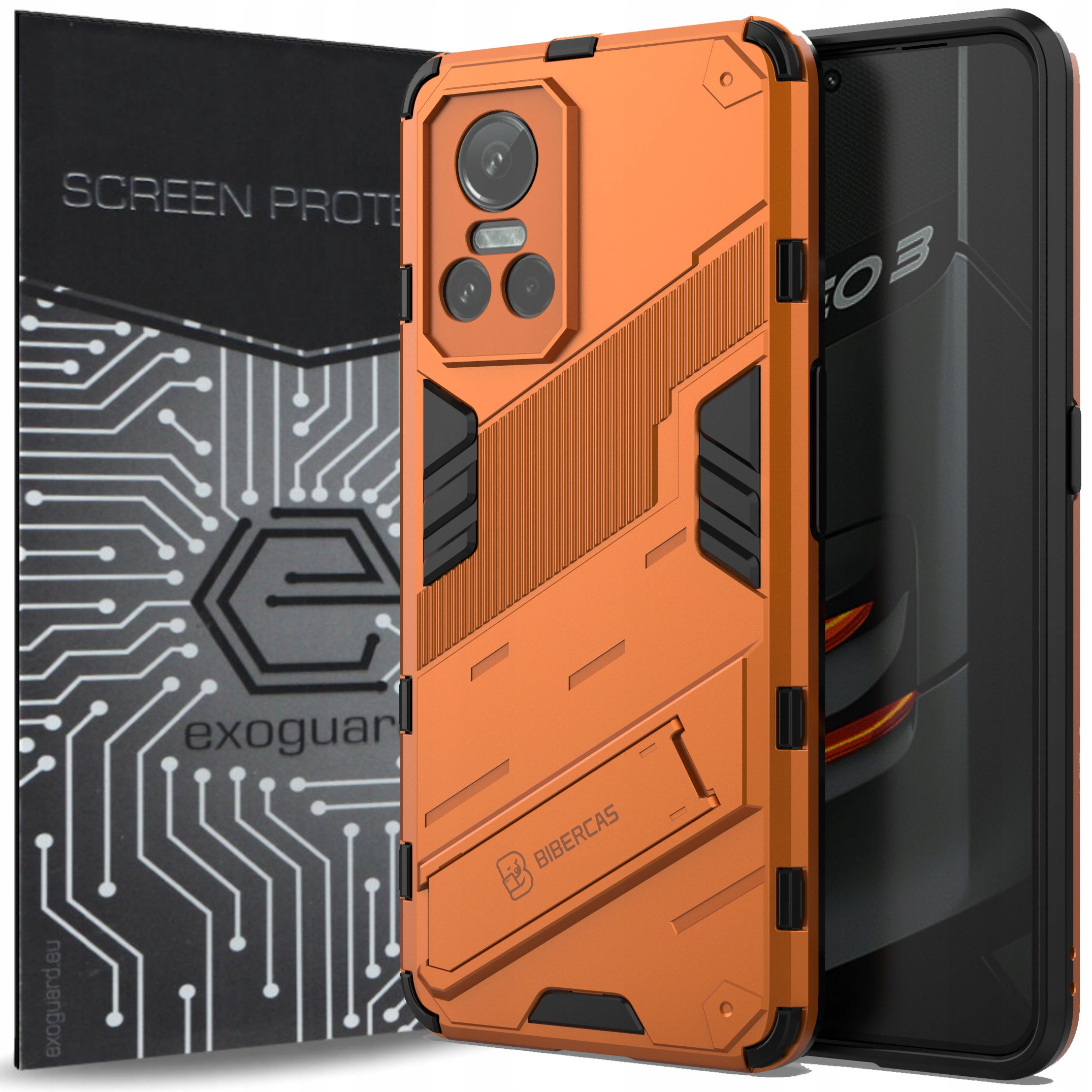 

Obudowa Etui Pancerne+szkło do Realme Gt Neo 3 5G