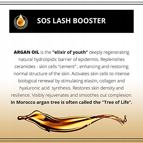 EVENILE COSMETICS Serum Do Rzęs SOS Lash Booster 5w1 Aktywator Wzrostu 10ml — miniatura 6