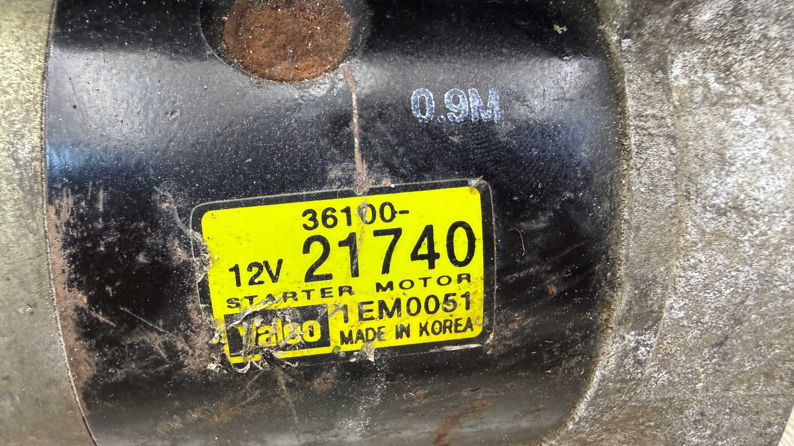 starter HYUNDAI ACCENT GETZ KIA JOICE 36100-21740 K111/11G