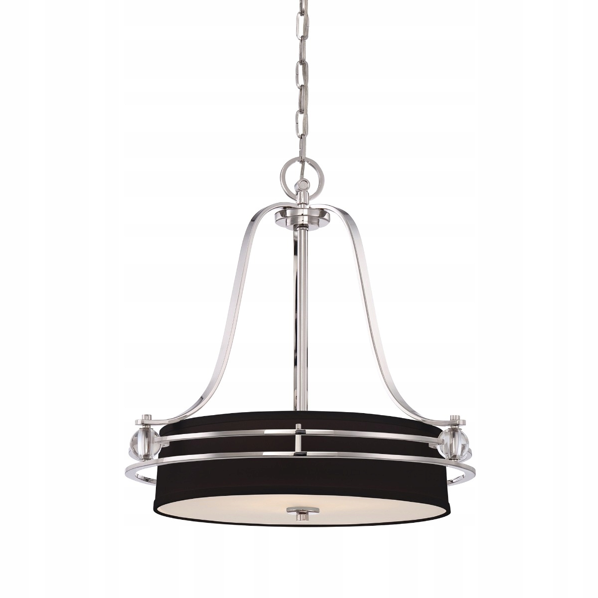 Quoizel Závesná lampa Gotham 4xE27 60W Striebro Chrómované IP20