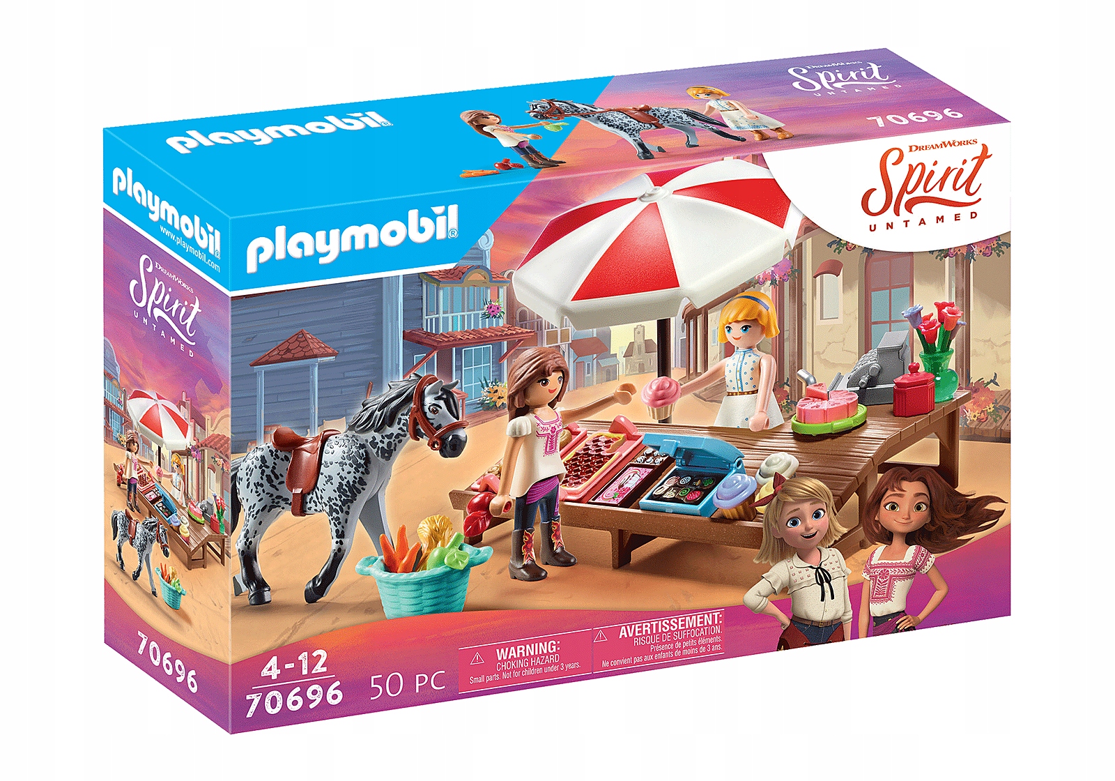 PLAYMOBIL 70696 SPIRIT Cukrászda Miradero