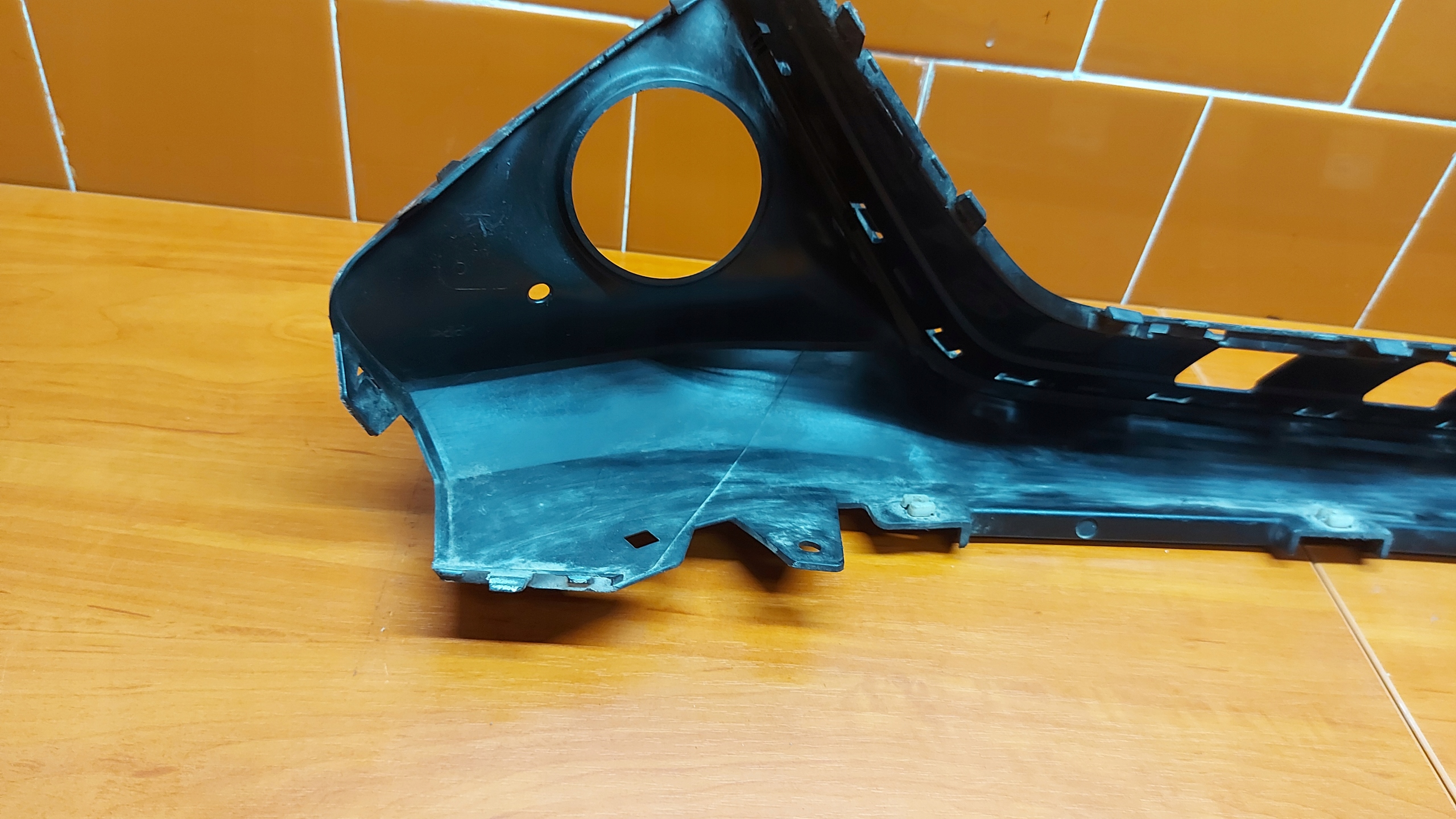accessories spoiler of a bumper front front TOYOTA AYGO II 14