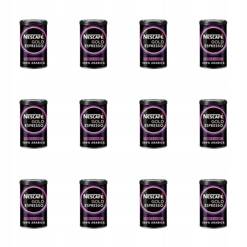 Nescafé Gold Espresso Intenso Káva 95 g X12