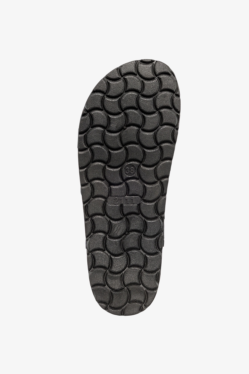 BIAŁE KLAPKI DAMSKIE NA PROFILOWANEJ KORKOWEJ PODESZWIE PŁASKIE r 38 Długość wkładki 25.5 cm