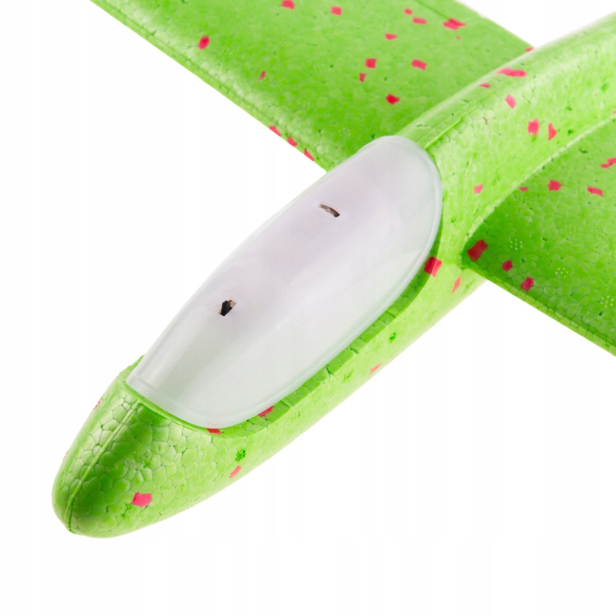 SAMOLOT STYROPIANOWY STYROPIANU 49CM ŚWIECĄCY LED Model TG56682-2