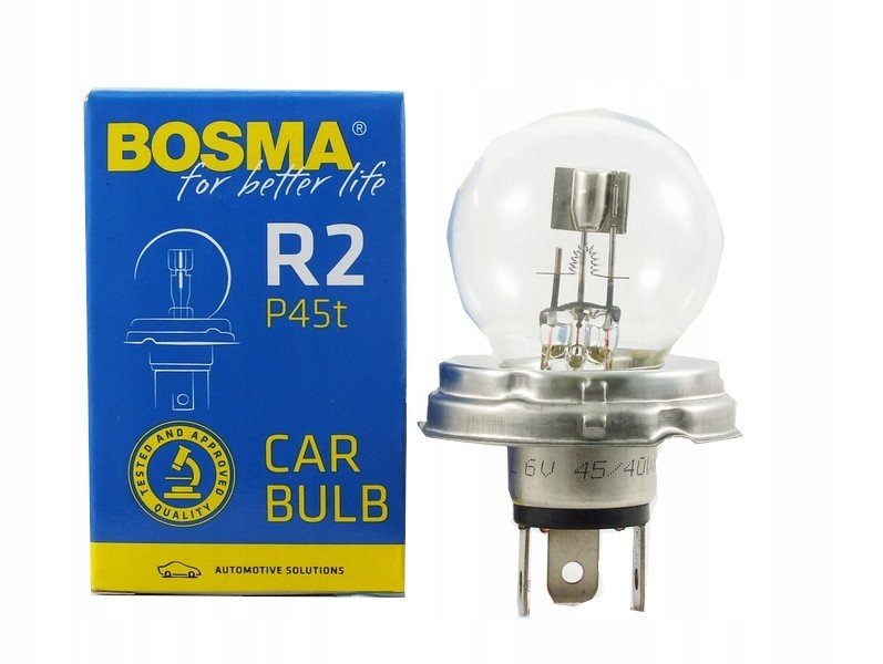 Żarówka 6V 45/40W P45T R2 Reflekt.bosma