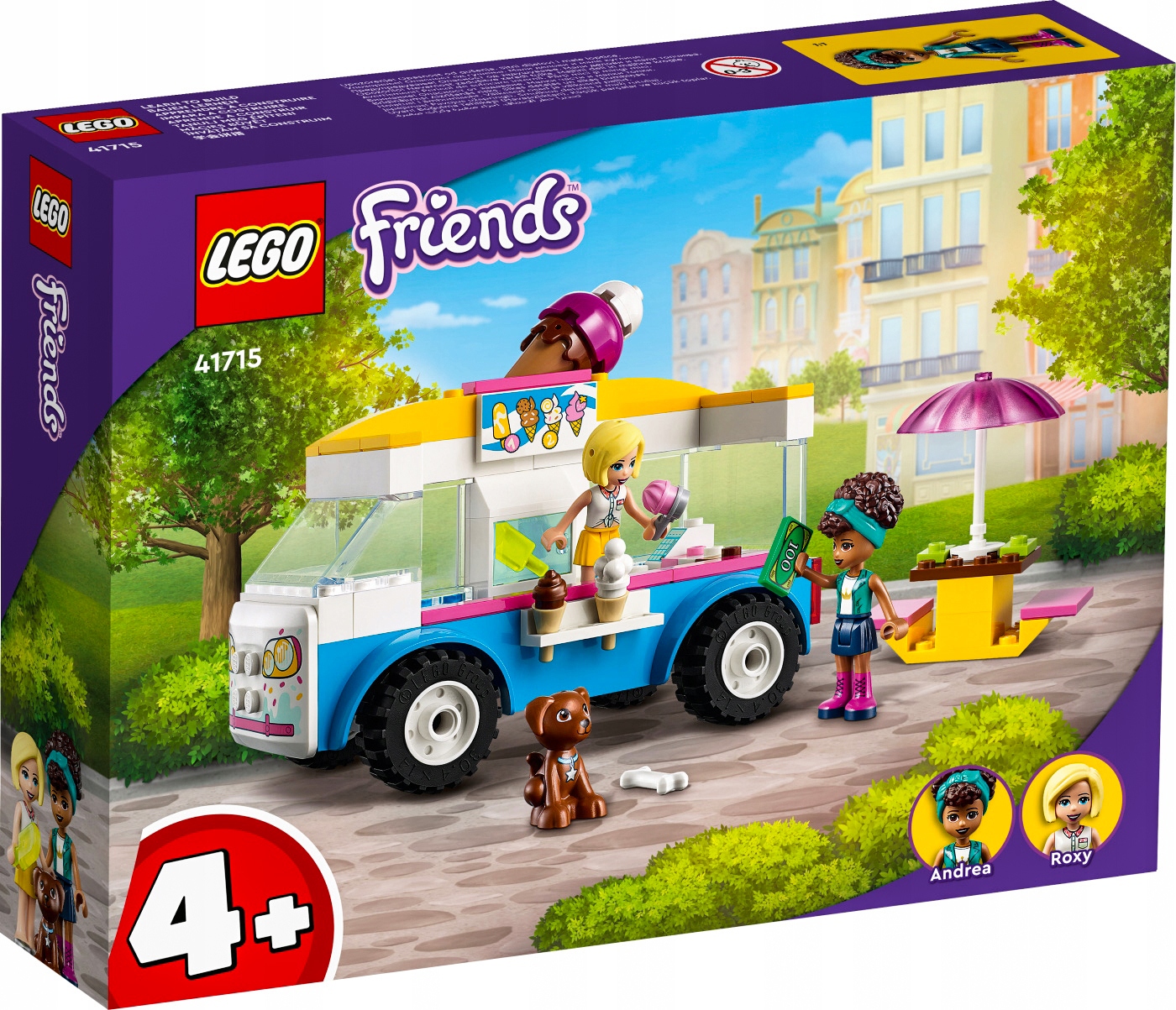 

Lego Friends Furgonetka Z Lodami