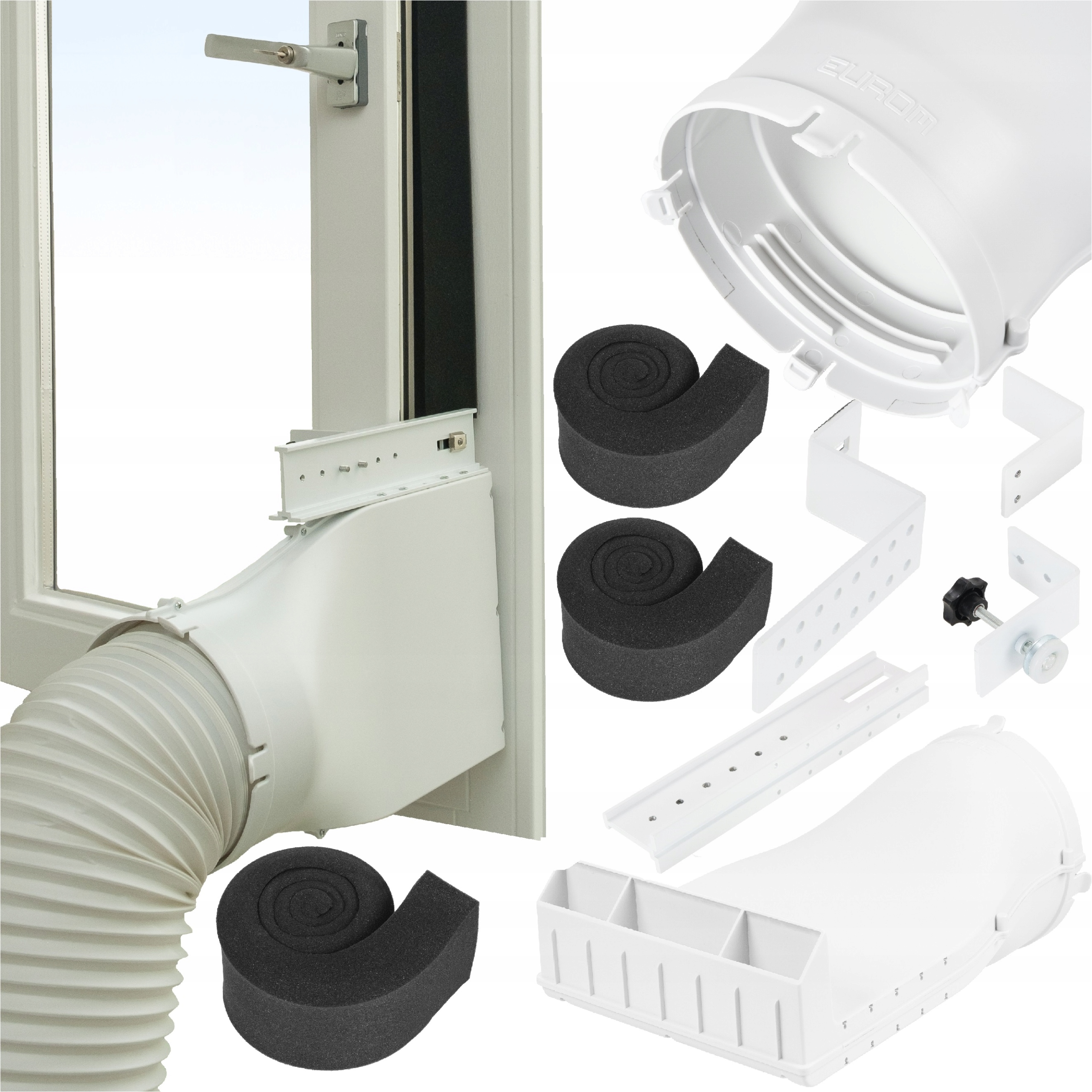 Uszczelnienie do klimatyzatora przenośnego sztywne okno dachowe balkonowe