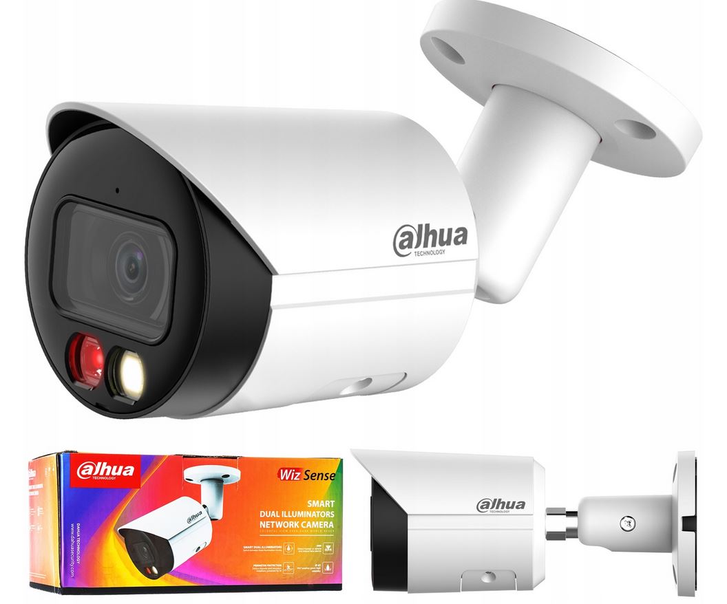 4MPX plnofarebná duálna svetelná Ip kamera IPC-HFW2449S-S-IL-0280B Dahua