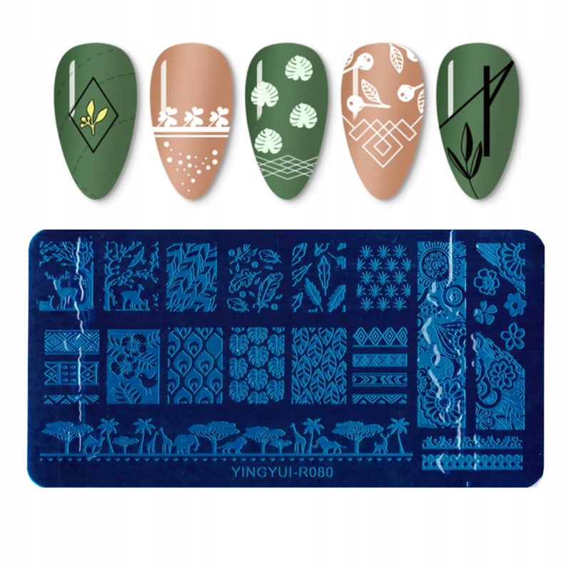 

Blaszka do wzorków Płytka ozdoby S YINGYUI-R080