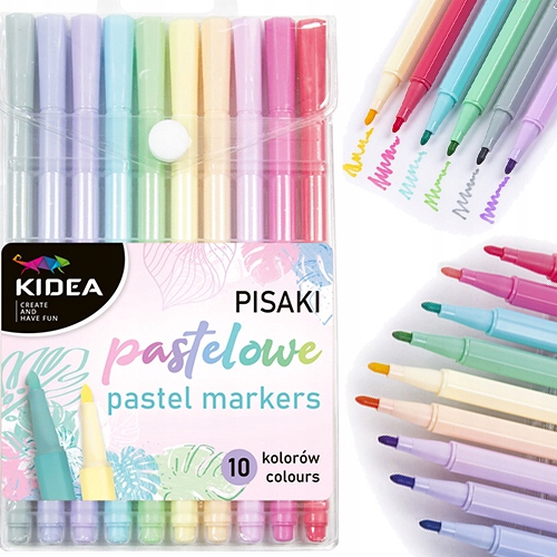 

Pisaki Pastelowe Flamastry Mazaki Kidea