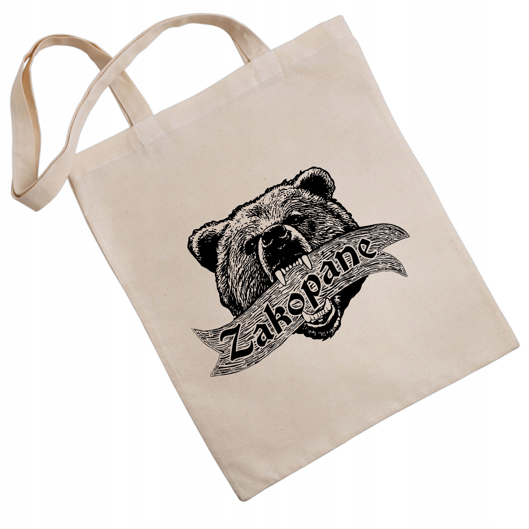 

Torba eko Zakopane Niedźwiedź Groźny, natural