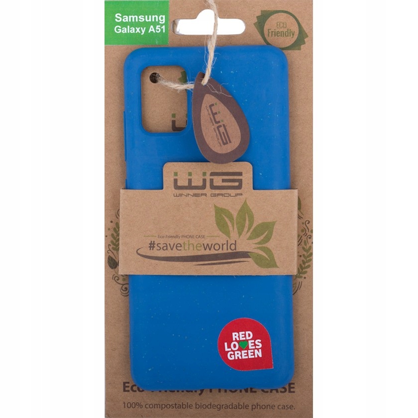 Etui Plecki ECO 100% Samsung Galaxy A51/blue Marka Winner