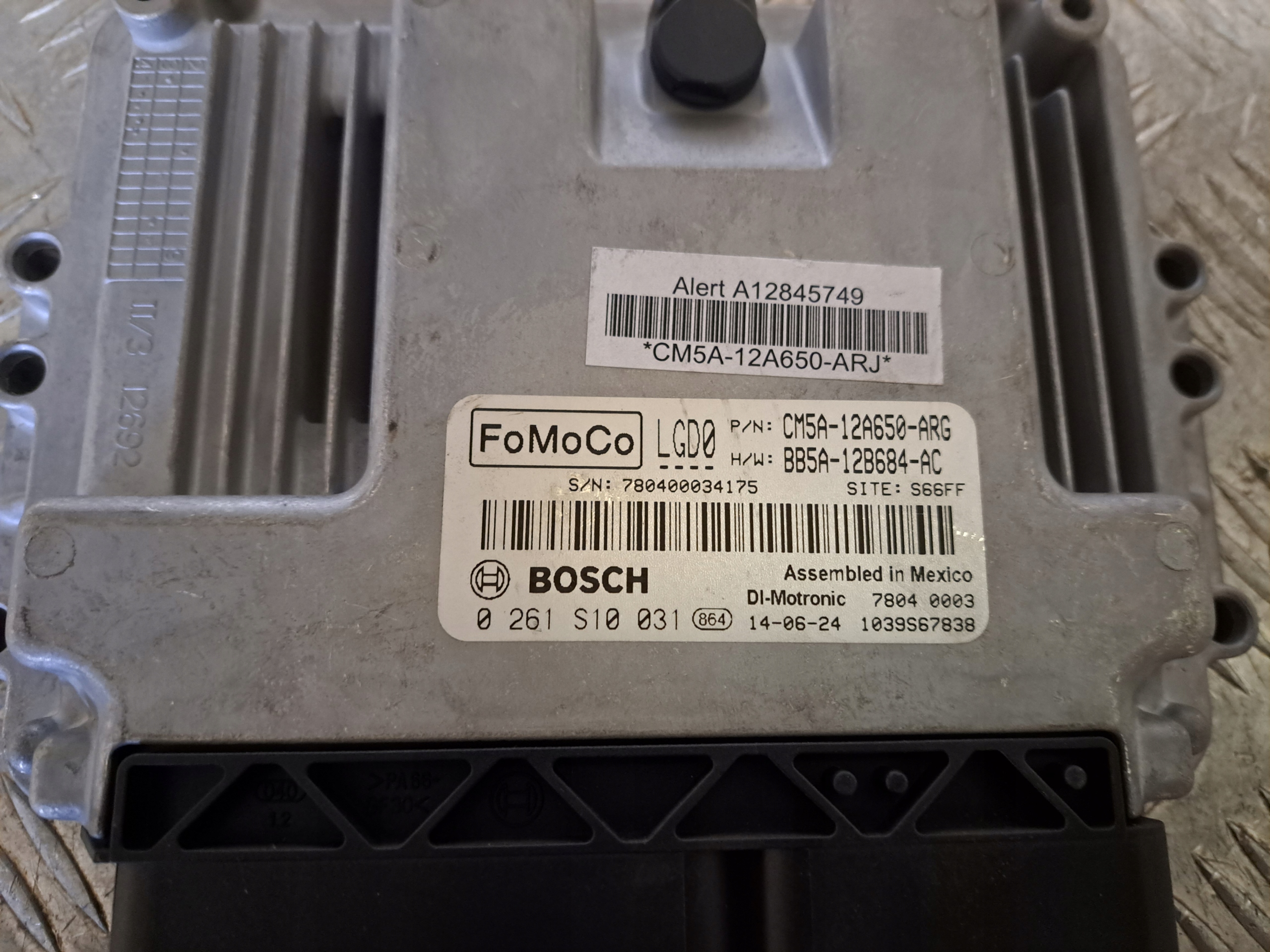 FORD FOCUS MK3 ST 2.0 T KOMPUTER CM5A-12A650-ARG Typ samochodu Samochody osobowe