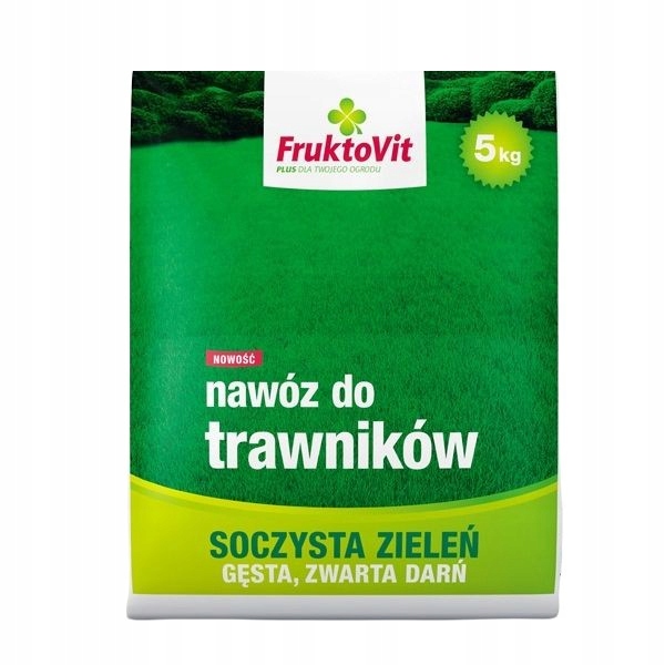 WYDAJNY Nawóz do trawników Fruktovit 10 kg PAKIET EAN (GTIN) 5900498009477