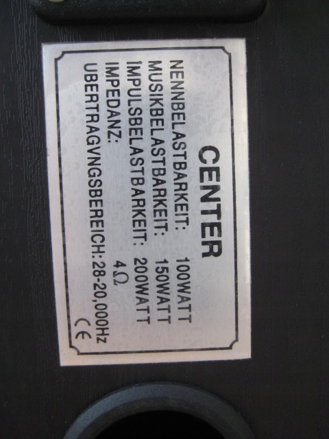 Tiger TC65 4Ohm 100 Watt 2 x Kolumny Głośniki c1 Model Tiger TC65 x2