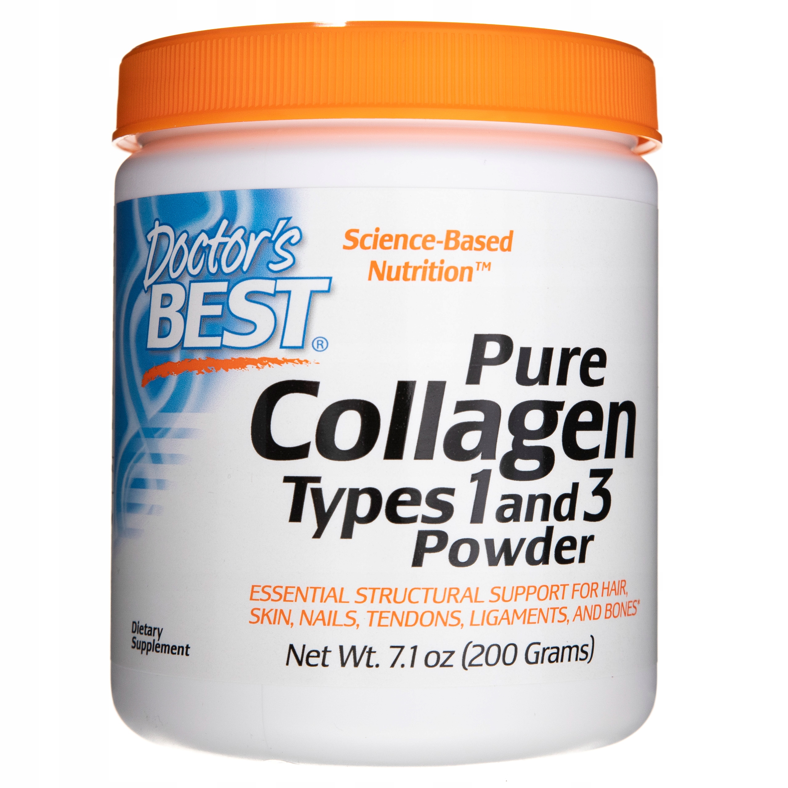 Doctor's Best Collagen Kolagen Typu 1 i 3 200 g
