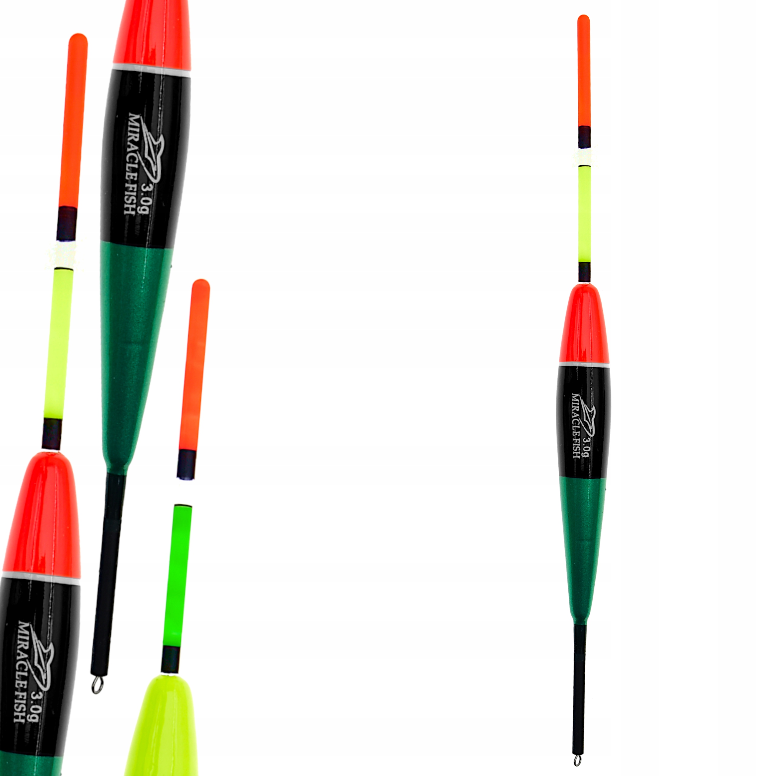 

Spławik Przelotowy z Balsy 3 g Miracle Fish 18 cm