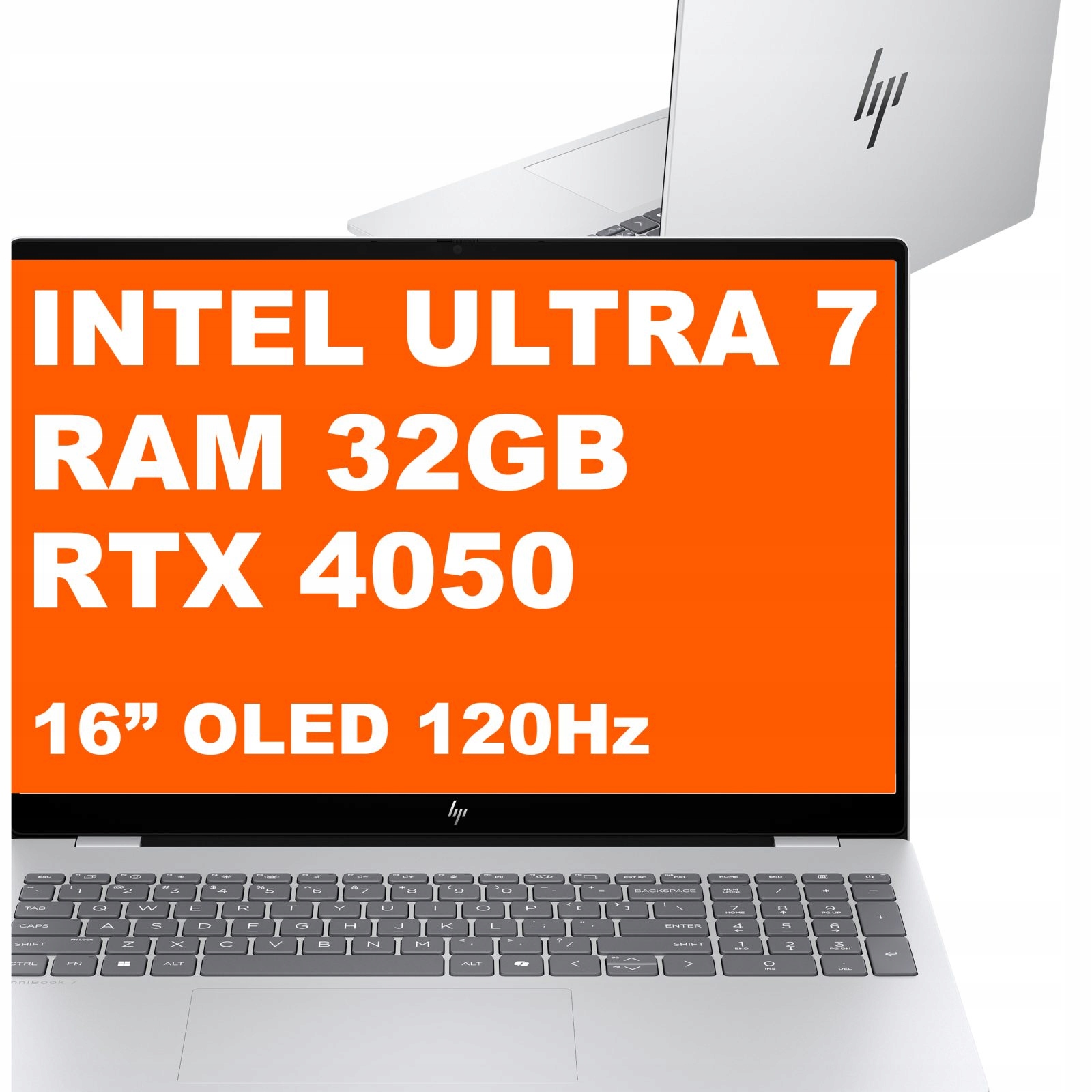 Notebook Hp OmniBook 7 Ai 16-ay Ultra 7 32 Gb 1TB Rtx 4050 2k Dotyk Win 11