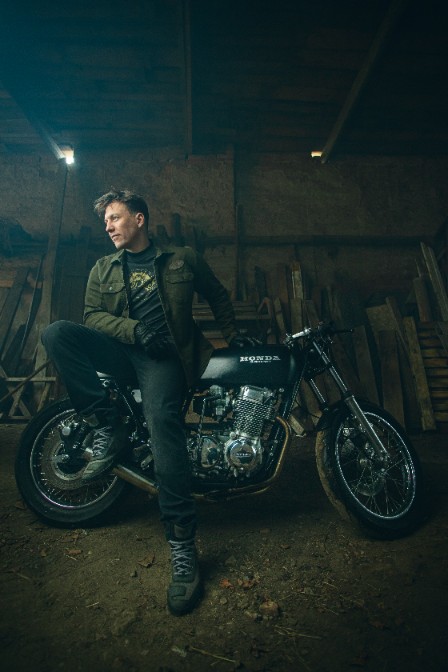 Rękawice motocyklowe MODEKA ARAS r.7 czarny Rozmiar 7