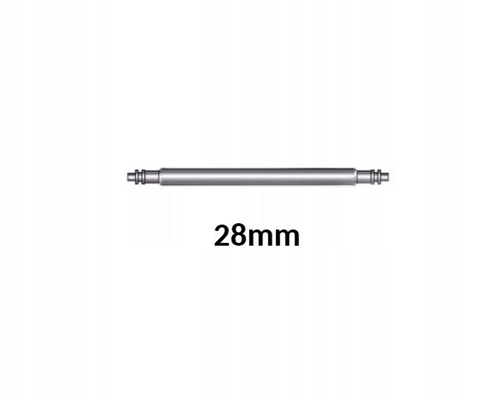 TELESKOP DO ZEGARKA SZEROKOŚĆ 28 MM - 4 SZT