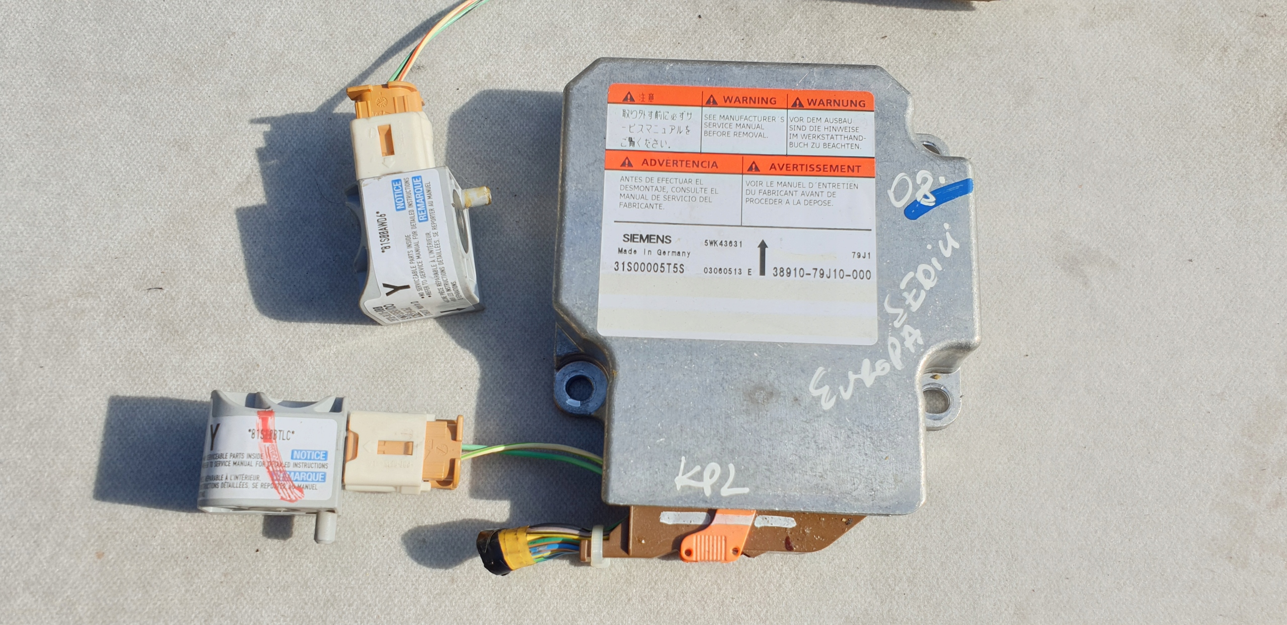 Sensor SENSOR FIAT SEDICI SUZUKI SX4 38910-79J10