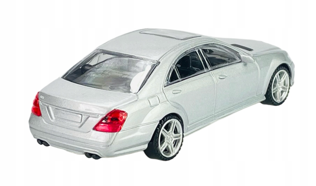 RASTAR MERCEDES-BENZ S63 AMG SREBRNY 1:43 METALOWY NOWY MODEL Wiek dziecka 3 lata +