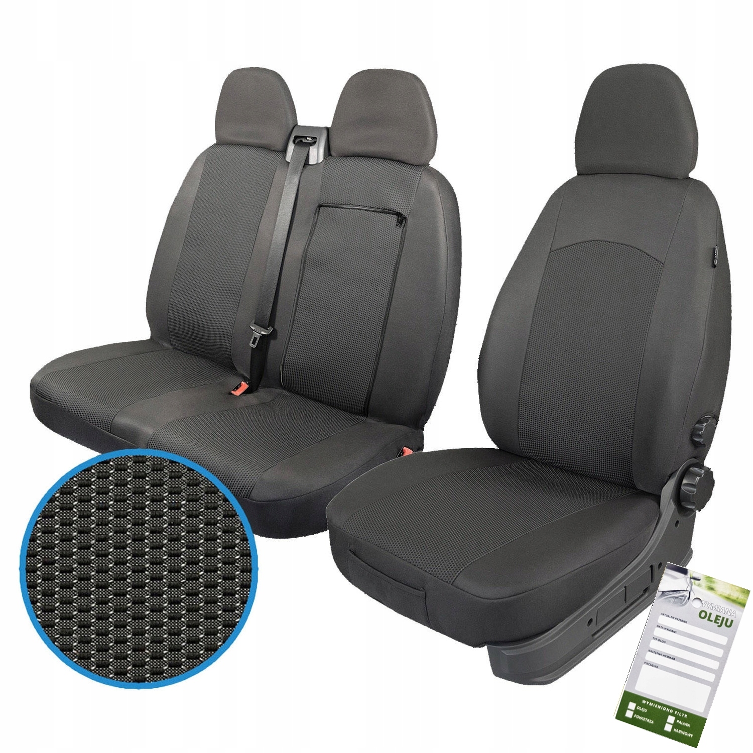 Pokrowce na Mercedes Sprinter II 2006 2007 2008 2009 2010 2011 2012 2013