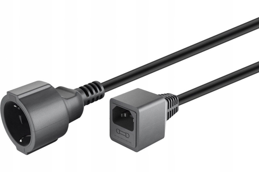 

Gniazdo Zasilające Typu F Na Wtyk - C14 Złącze Iec