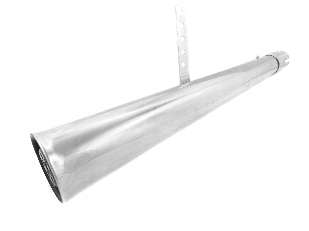 TW-039 - ГЛУШИТЕЛЬ ВЫХЛОПНОЙ ТРУБЫ ХРОМ - CHOPPER DRAG КЛАССИКА