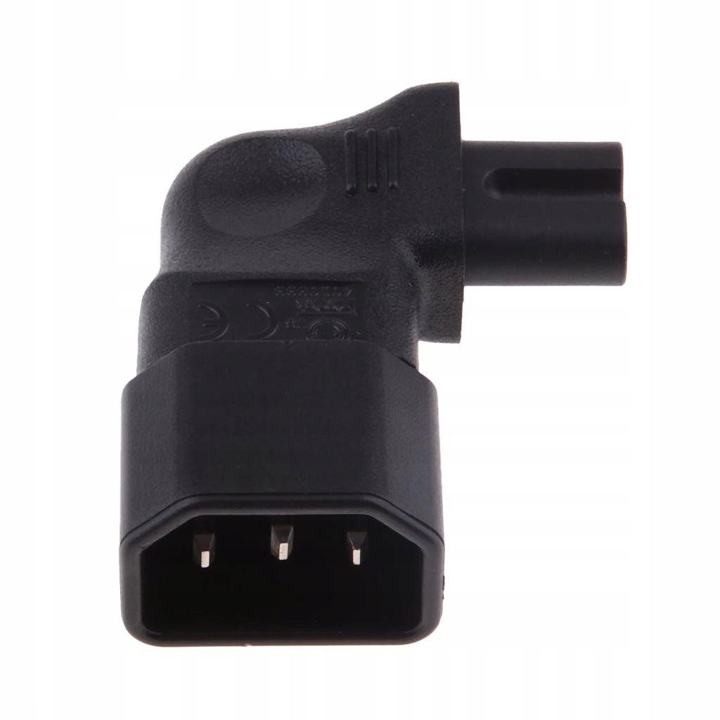 C14 To C7 Connector IEC 320 Male To Female Power