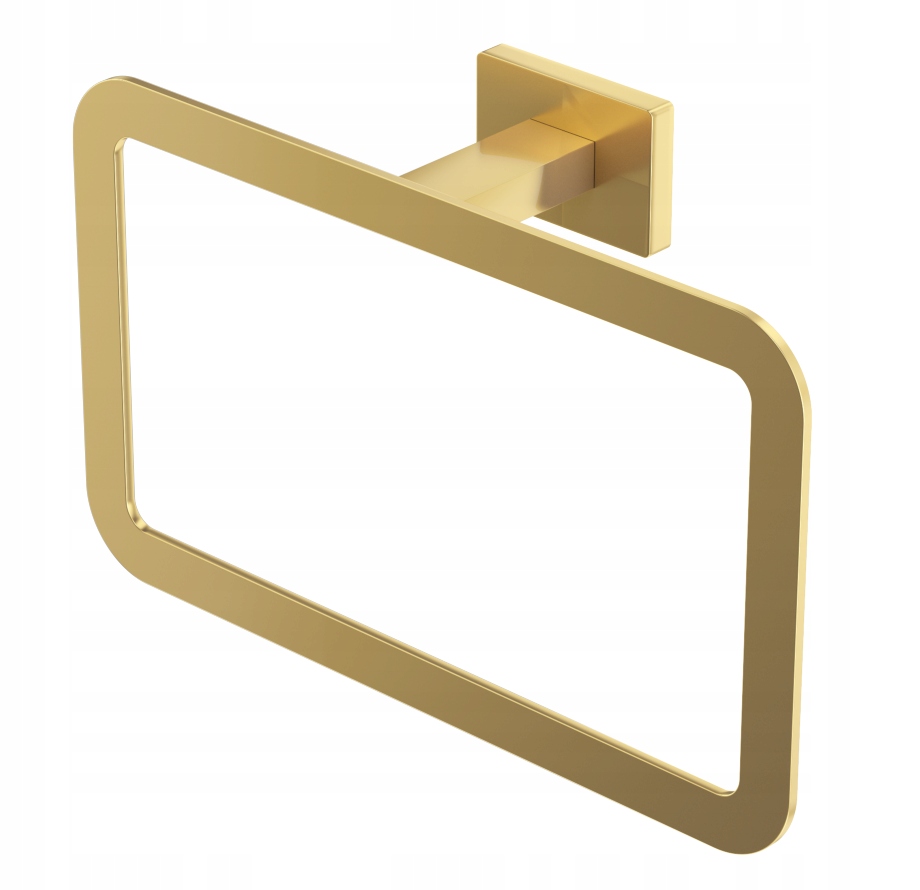 

Caro Złoty Uchwyt Ręcznik Kwadratowy Wieszak