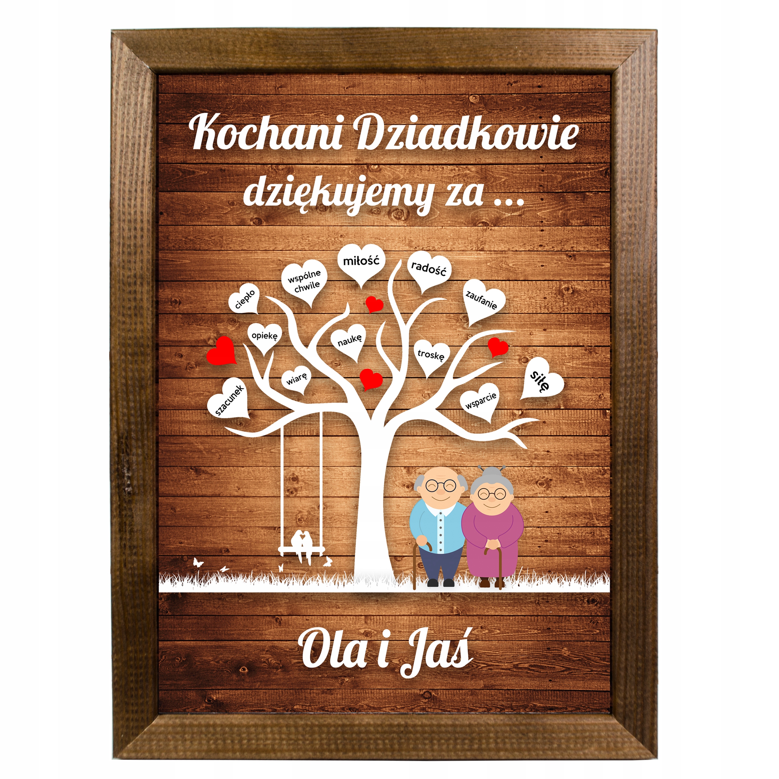 

Podziękowanie Dla Dziadków Dla Babci Ramka