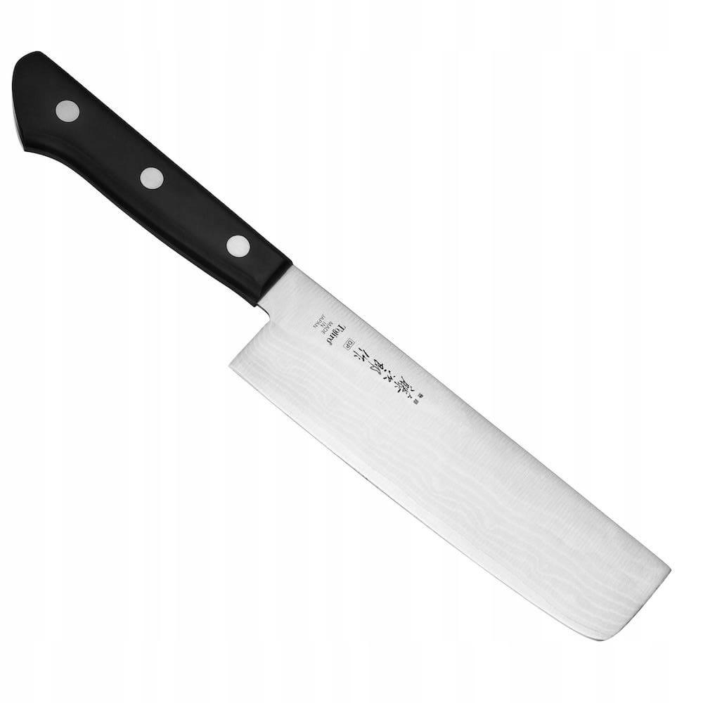 Tojiro Basic Damascus VG-10 Japonský ostrý nôž Sekáčik kuchynský Nakiri 16,5 cm