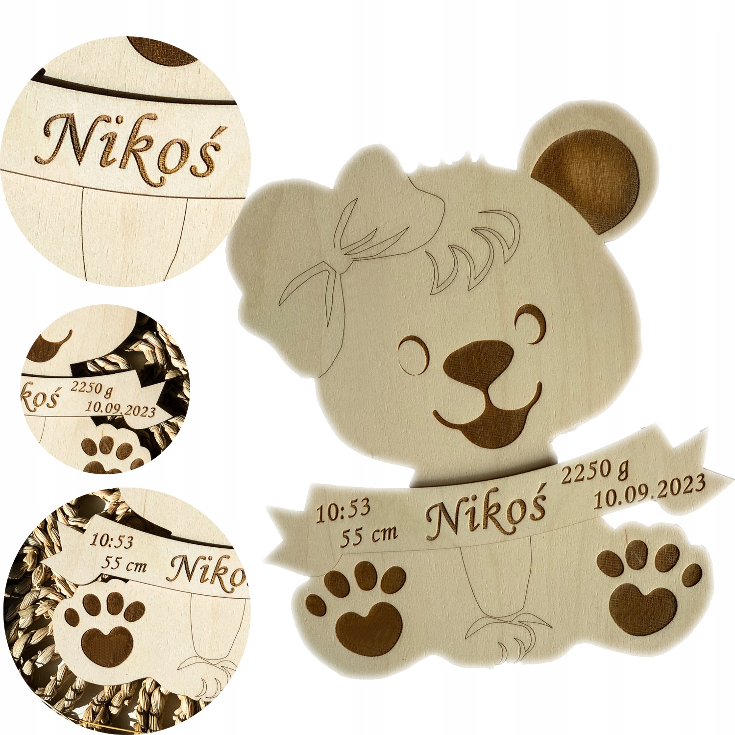 METRYCZKA CHRZEST PREZENT ROCZEK PAMIĄTKA CHRZTU ŚWIĘTEGO MECH CHROBOTEK