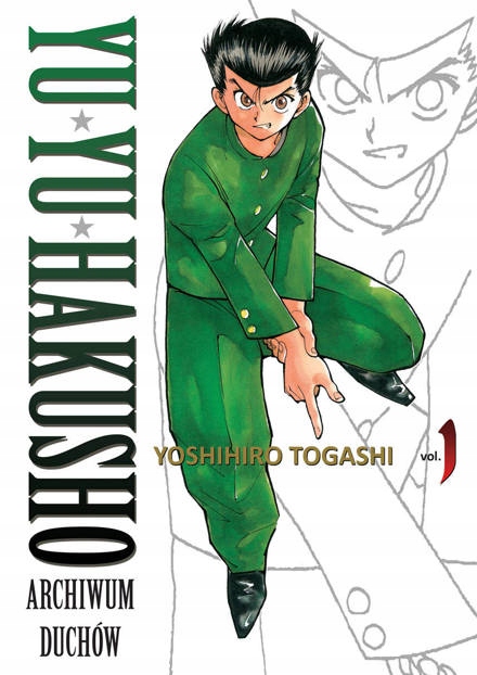 Yu Yu Hakusho Archiwum Duchów 1 manga nowa Jpf