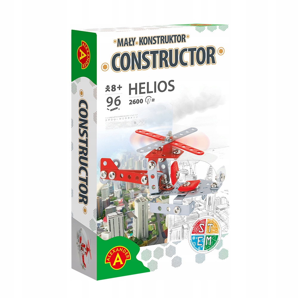 Mały Konstruktor - HELIKOPTER HELIOS 96 el. Alexander