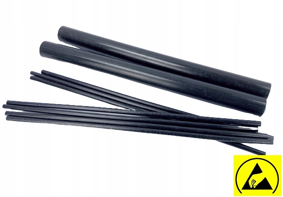 POM ESD Pręt Wałek 6 mm Poliacetal 6x500mm